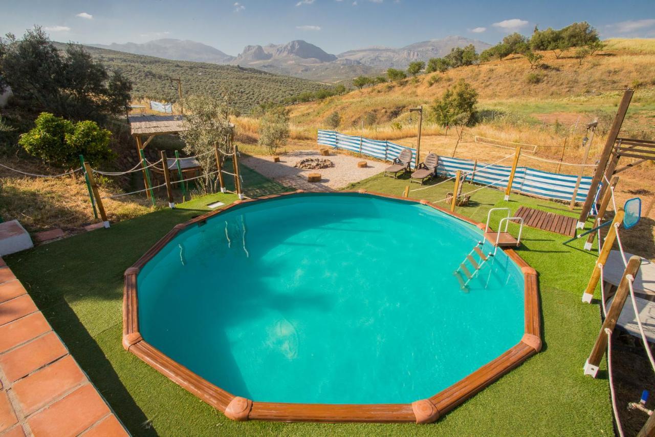 Finca Pil - Casa Rural Con Piscina Ríogordo エクステリア 写真